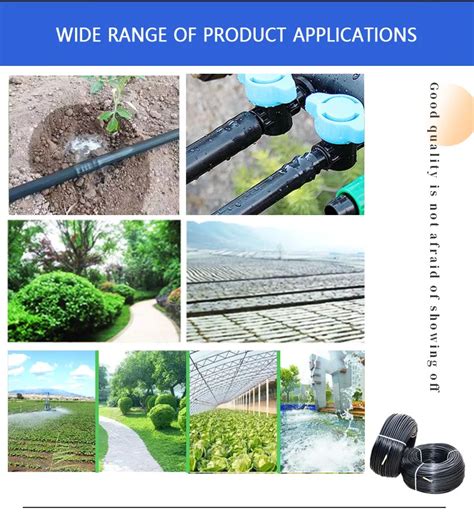 Good Price Custom 16mm Irrigation System Drip Pipe With Cylindrical