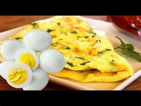 Omelete de ovo cozido incrível esta receita YouTube