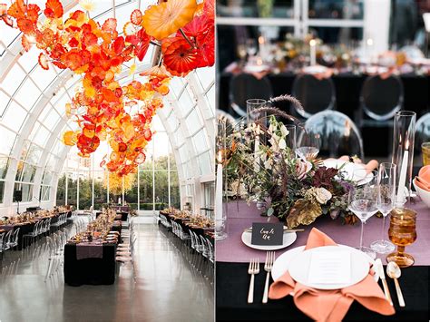 Chihuly Garden and Glass Wedding, Seattle WA | Rory & Gary — Britlyn Simone Floral | Destination ...