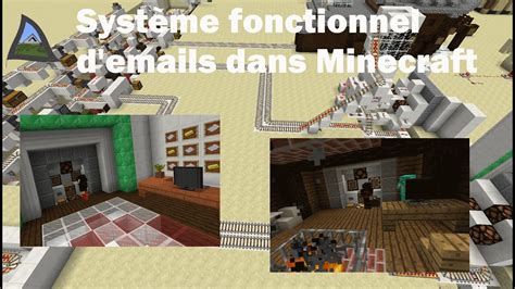 Minecraft Vania Syst Me Fonctionnel De Colis Automatiques Email