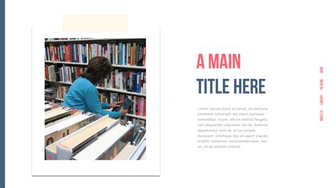 Library PowerPoint Templates For Presentation