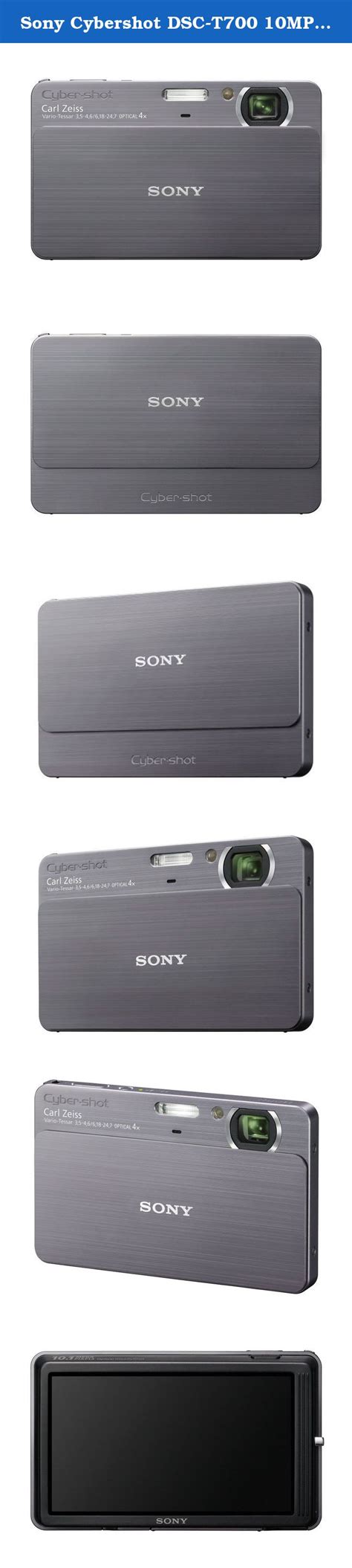 Sony Cybershot Dsc T700 10mp Digital Camera With 4x Optical Zoom With