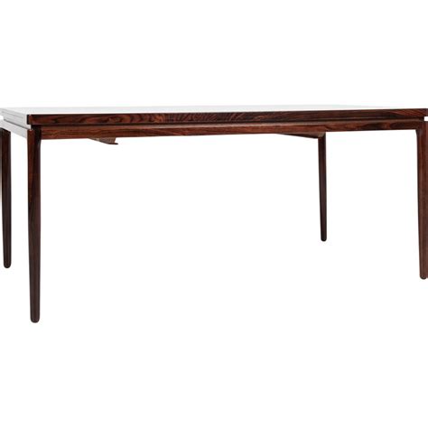 Table Extensible Danoise Vintage En Palissandre Par Christian Linneberg