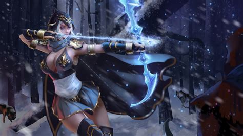 League Of Legends Wallpaper Hd X Ashe