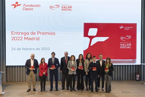 Fundaci N Cepsa Nos Otorga El Premio Al Valor Social Nuevo Futuro