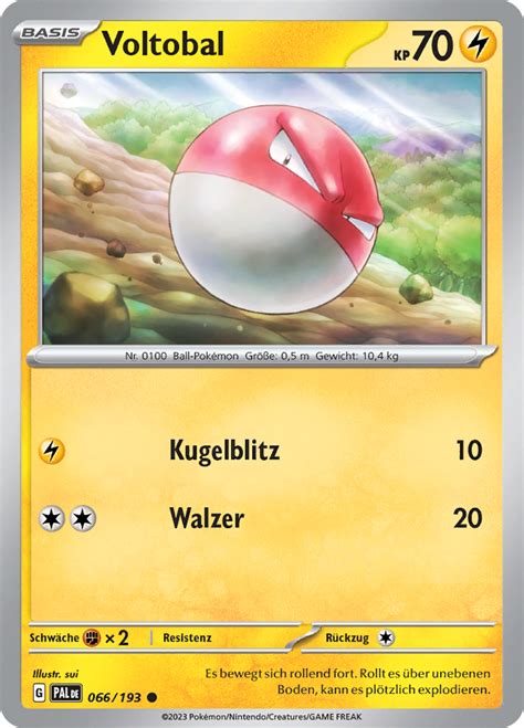 Voltobal Wert Bild K Nstler Seltenheit Pokemonkarte De