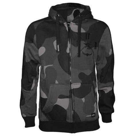 Urban night camo zipped Hoodie, 37,90