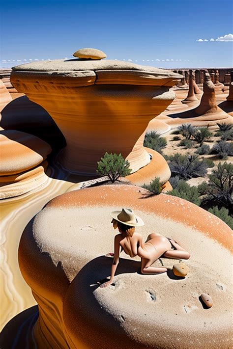 Dopamine Girl Bisti De Na Zin Wilderness Wilderness New Mexico Huge