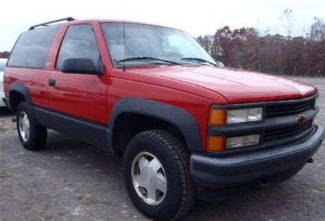 Find Used 1997 Chevrolet Tahoe 4x4 Sport Utility 2 Door 57l In North