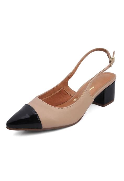 Tacón Medio Nude Negro Vizzano VIZZANO falabella