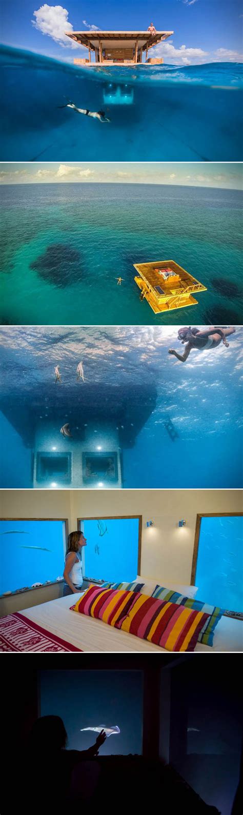 Manta Resort Underwater Room and 5 More Incredible Underwater Hotel ...