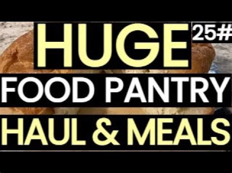 Food Pantry Haul Food Bank Haul Frugal Living Frugal Food