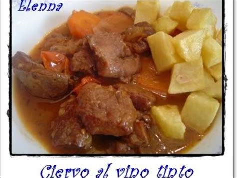 Ciervo Al Vino Tinto Receta Petitchef