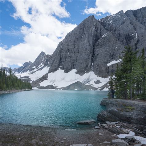 Hiking Floe Lake