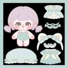 21 Ide Paper Doll Boneka Seni Boneka Kertas Kartu Pop Up