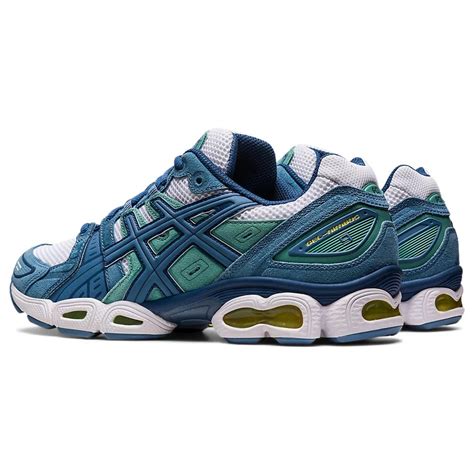 Купить кроссовки Asics Gel Nimbus 9 White Blue Grey Floss с доставкой ...