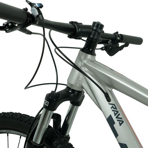 Bicicleta Aro Rava Rakan Deore V Cinza Preta Gl Ria Bike Shop