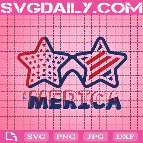 American Flag Star Svg - Svgdaily Daily Free Premium Svg Files