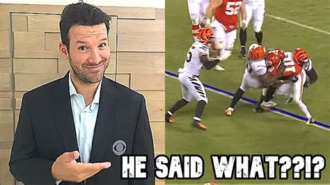 Fans Going Crazy After It Appeared Tony Romo Said N Word On National Tv