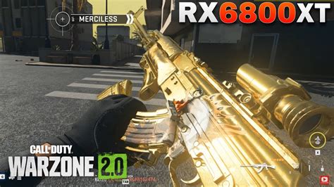 Call Of Duty Warzone 2 0 RX 6800 XT 1080P Very Low Settings AMD