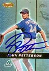 John Patterson Autographed Baseball Card Arizona Diamondbacks SC