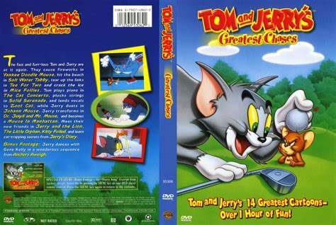 Tom And Jerrys Greatest Chaes Movie Dvd Scanned Covers