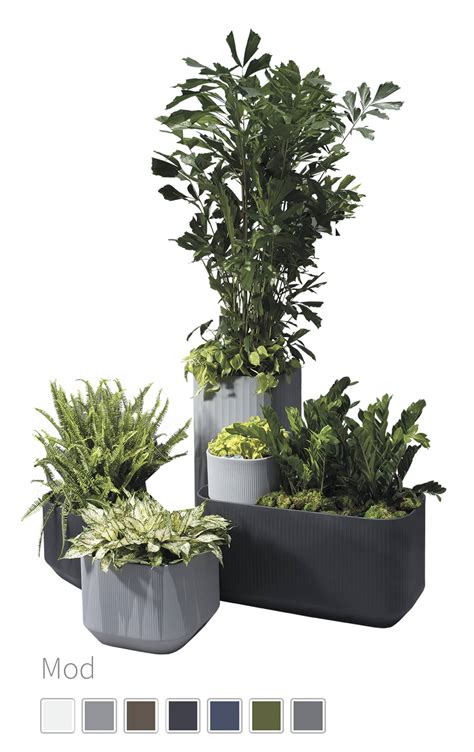 Trudrop Self Watering Planters Crescent Garden