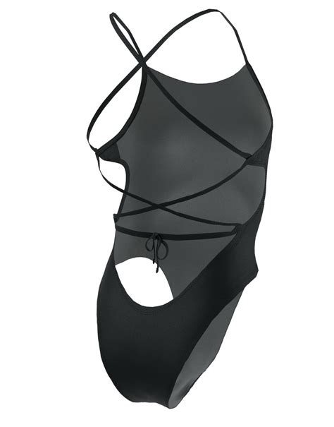 Nike Lace Up Tie Back Swimsuit Simply Swim Simply Swim Uk