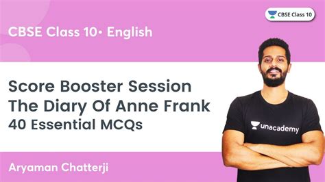 Score Booster Session From The Diary Of Anne Frank 40 Essential