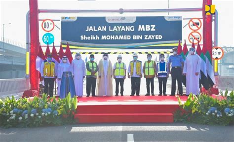 Resmi Tol Japek 2 Bernama Jalan Layang Sheikh Mohamed Bin Zayed