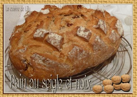 Pain Au Seigle Et Aux Noix Cuisson Cocotte La Cuisine De Lilly