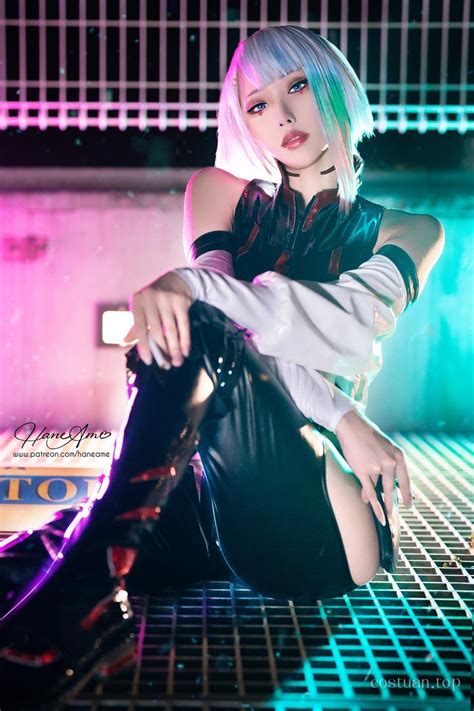 雨波 Haneame Cyberpunk2077 Lucy赛博朋克2077露西cos正片[36p2v 687mb] Cos团