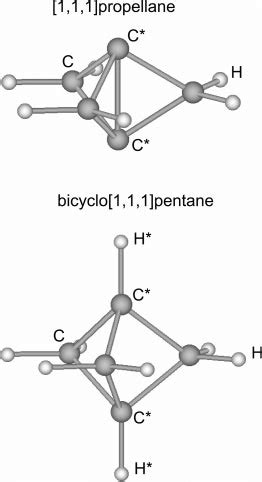 The Geometry And Labelling Of Atoms In Propellane And