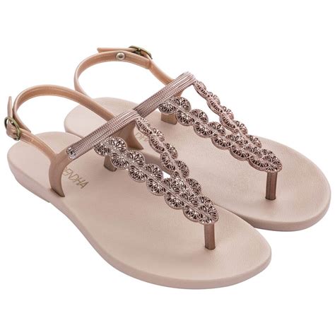 Sand Lia Feminina Grendene Grendha Uba Nude Claro Cal Ados Online Sand Lias