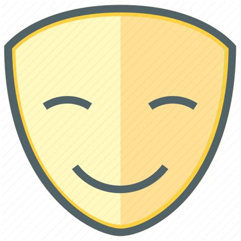 Happy Face Emoji Mask