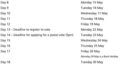 General Election Timetable 2017 Commons Library Briefing Uk Parliament