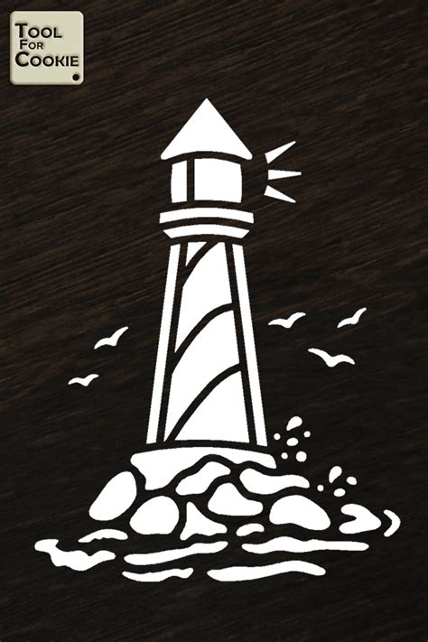 Lighthouse Stencil, Stencil for painting walls, floors, furniture, Home ...