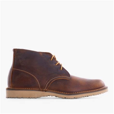 Red Wing Weekender Chukka Boots 3322 In Copper Leather UK At SEIKK