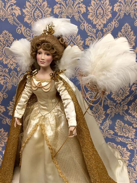 Odette The Swan Lake Queen Porcelain Doll Glamour Dolls Glamour Victorian Dress