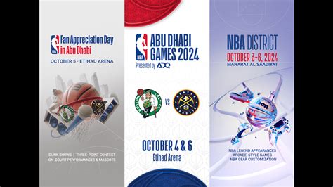 NBA Abu Dhabi Games 2024 Denver Nuggets Vs Boston Celtics Abu Dhabi