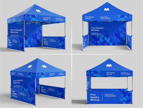 Free Gazebo Mockups Psd Set Psfiles