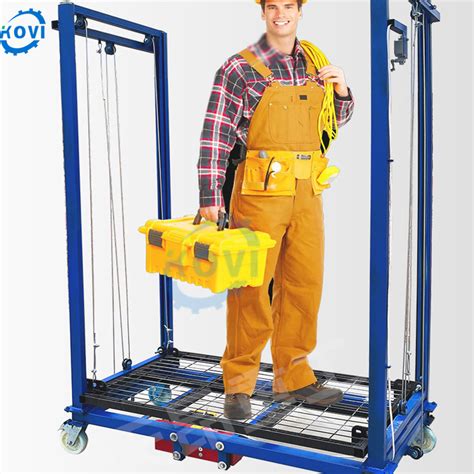 Foldable Electric Scaffolding Lift Platform 2 8m Multiple Models