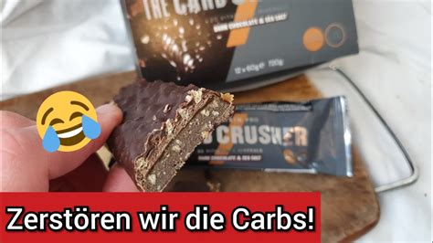 Myprotein Carb Crusher Dark Chocolate Sea Salt Proteinriegel Foodloaf