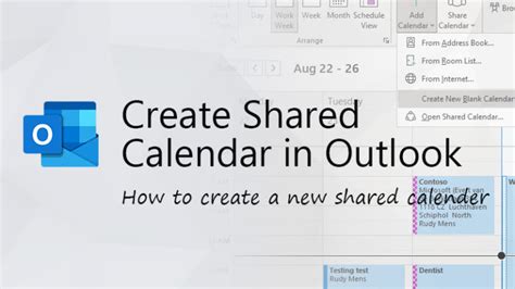 how to find someone's calendar in outlook