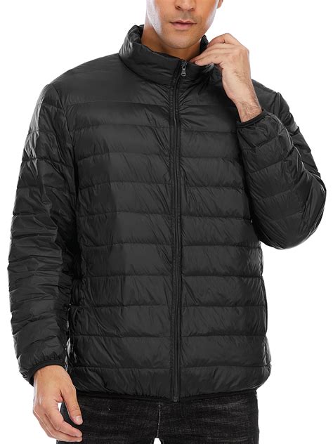 Youloveit Mens Big And Tall Packable Puffer Jacket Lightweight