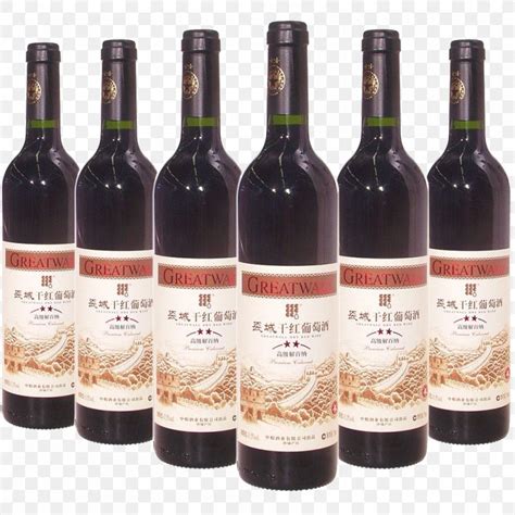 Red Wine Dessert Wine Cabernet Sauvignon Great Wall Of China PNG