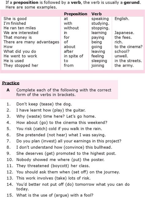 8th Grade Grammar Worksheets