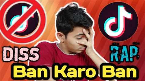 Ban Karo Ban Tiktok Ko Ban Official Song Video Diss Track Rap