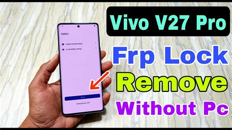 How To Bypass Frp Vivo V27 Pro All Vivo Frp Bypass