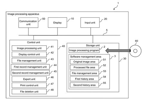 Image Processing Apparatus Computer Readable Medium Storing An Image